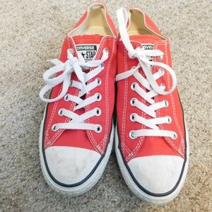 Red Low Top Converse